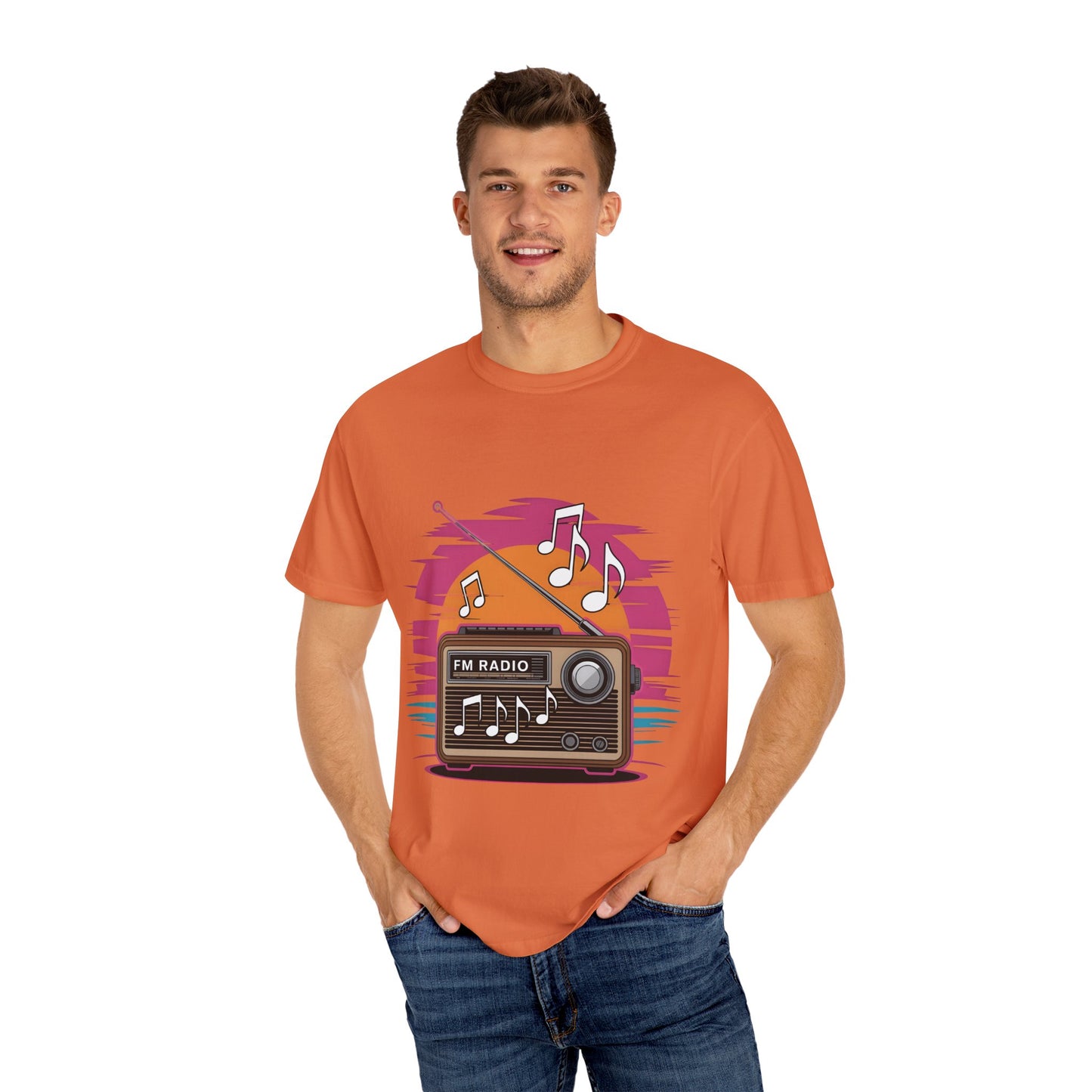 🎶 Retro Radio Vibes T-Shirt – Vintage-Inspired Music Tee for Summer Style & Good Times