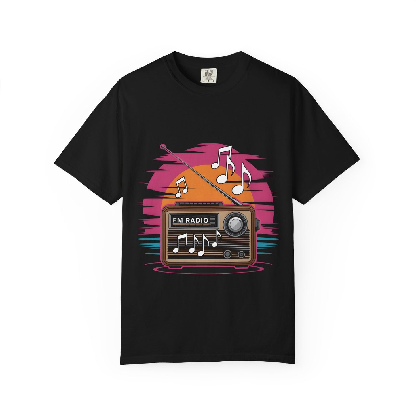 🎶 Retro Radio Vibes T-Shirt – Vintage-Inspired Music Tee for Summer Style & Good Times