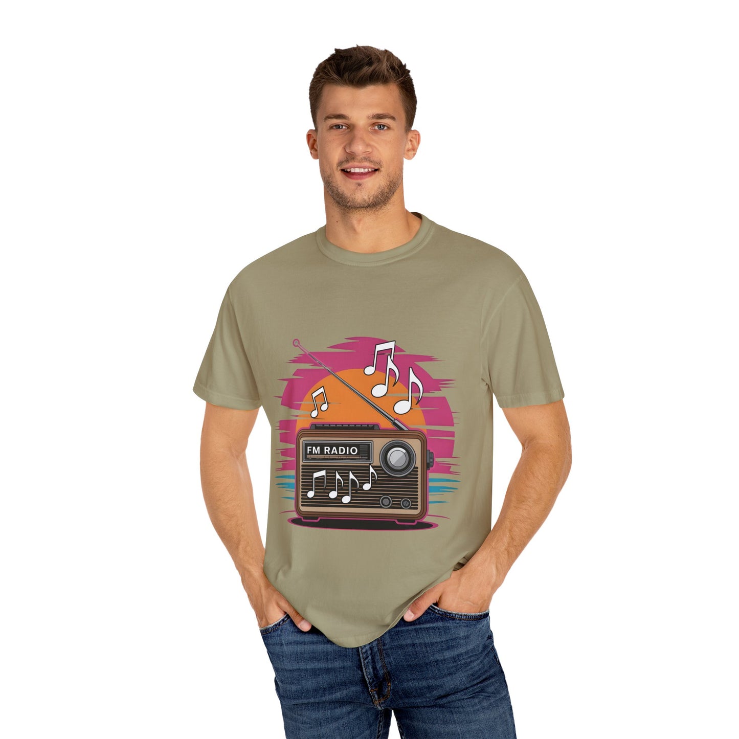🎶 Retro Radio Vibes T-Shirt – Vintage-Inspired Music Tee for Summer Style & Good Times