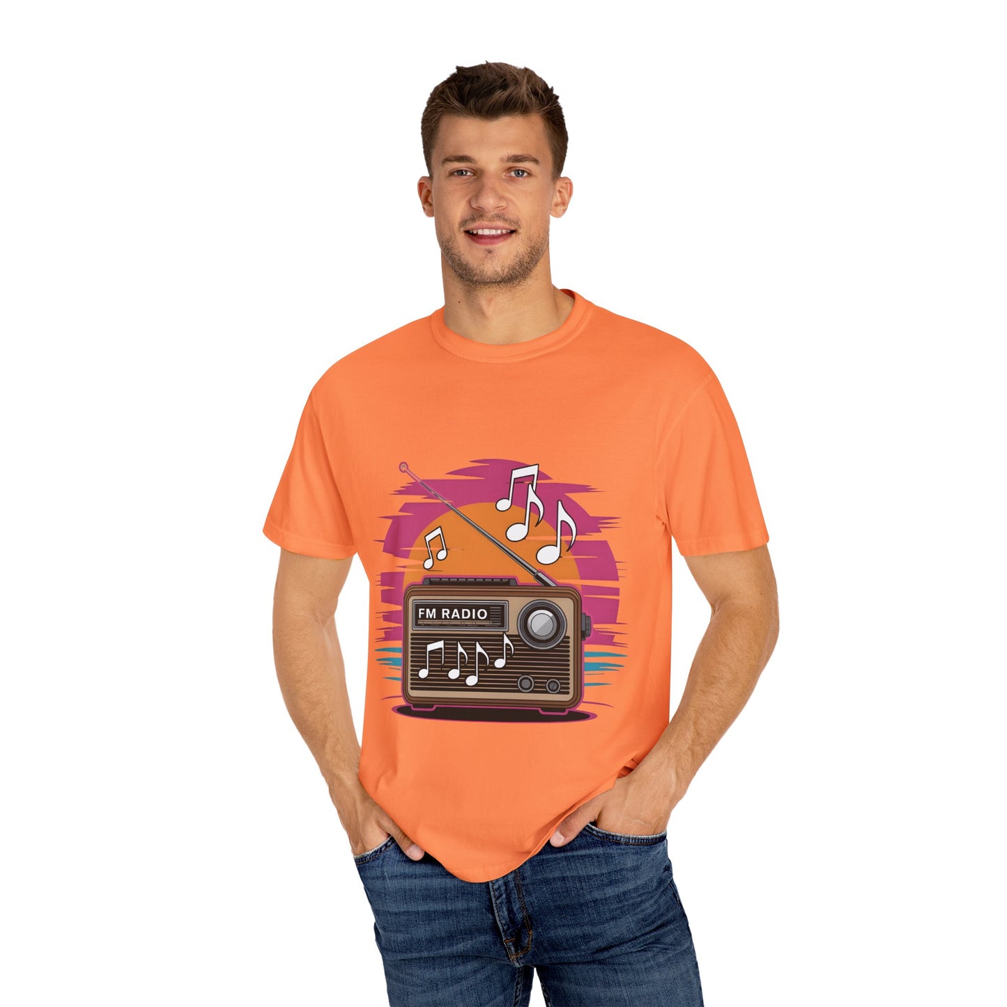 🎶 Retro Radio Vibes T-Shirt – Vintage-Inspired Music Tee for Summer Style & Good Times