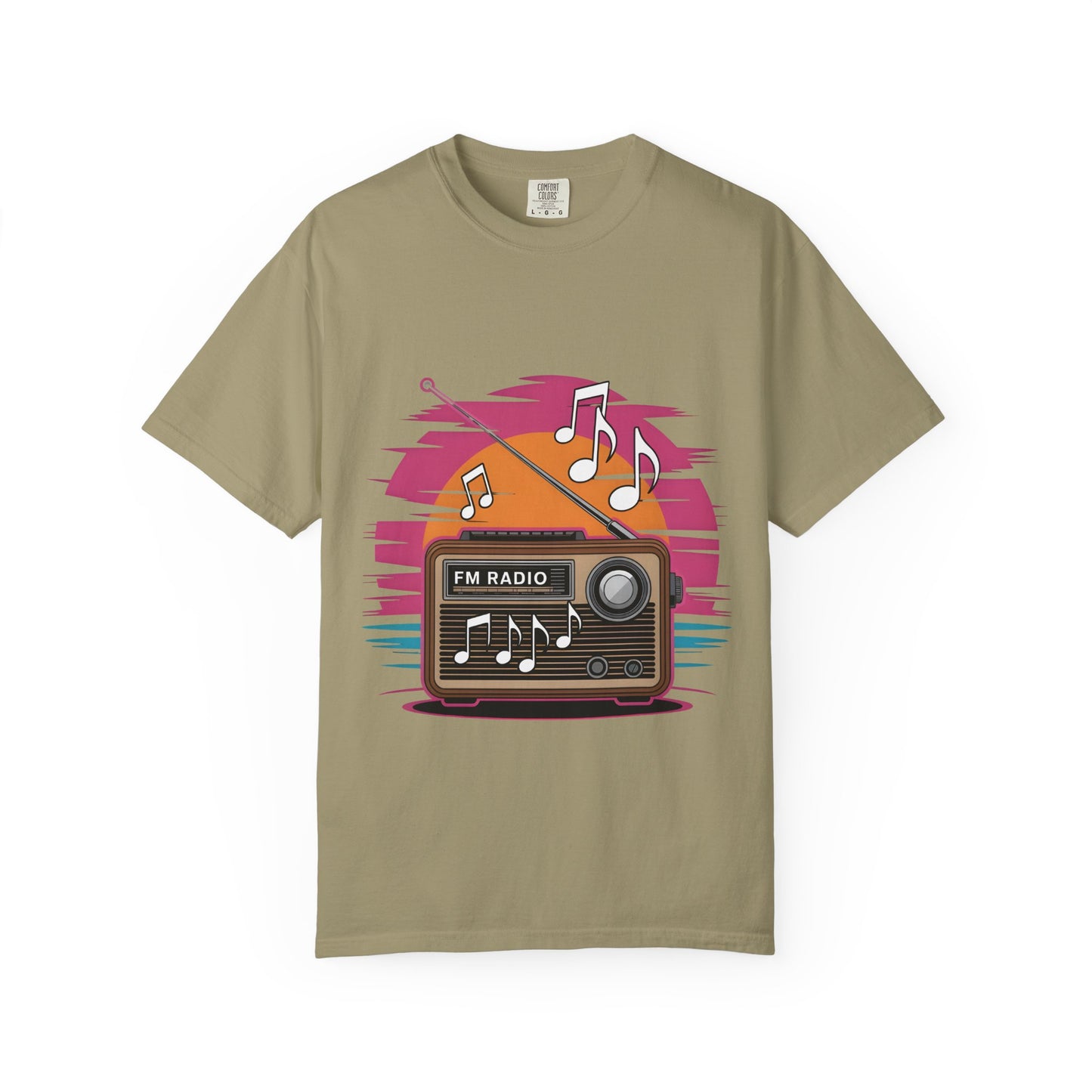 🎶 Retro Radio Vibes T-Shirt – Vintage-Inspired Music Tee for Summer Style & Good Times