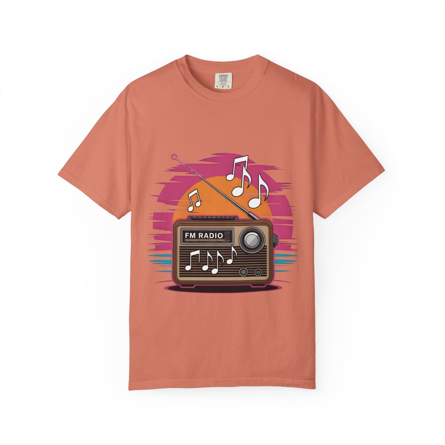 🎶 Retro Radio Vibes T-Shirt – Vintage-Inspired Music Tee for Summer Style & Good Times
