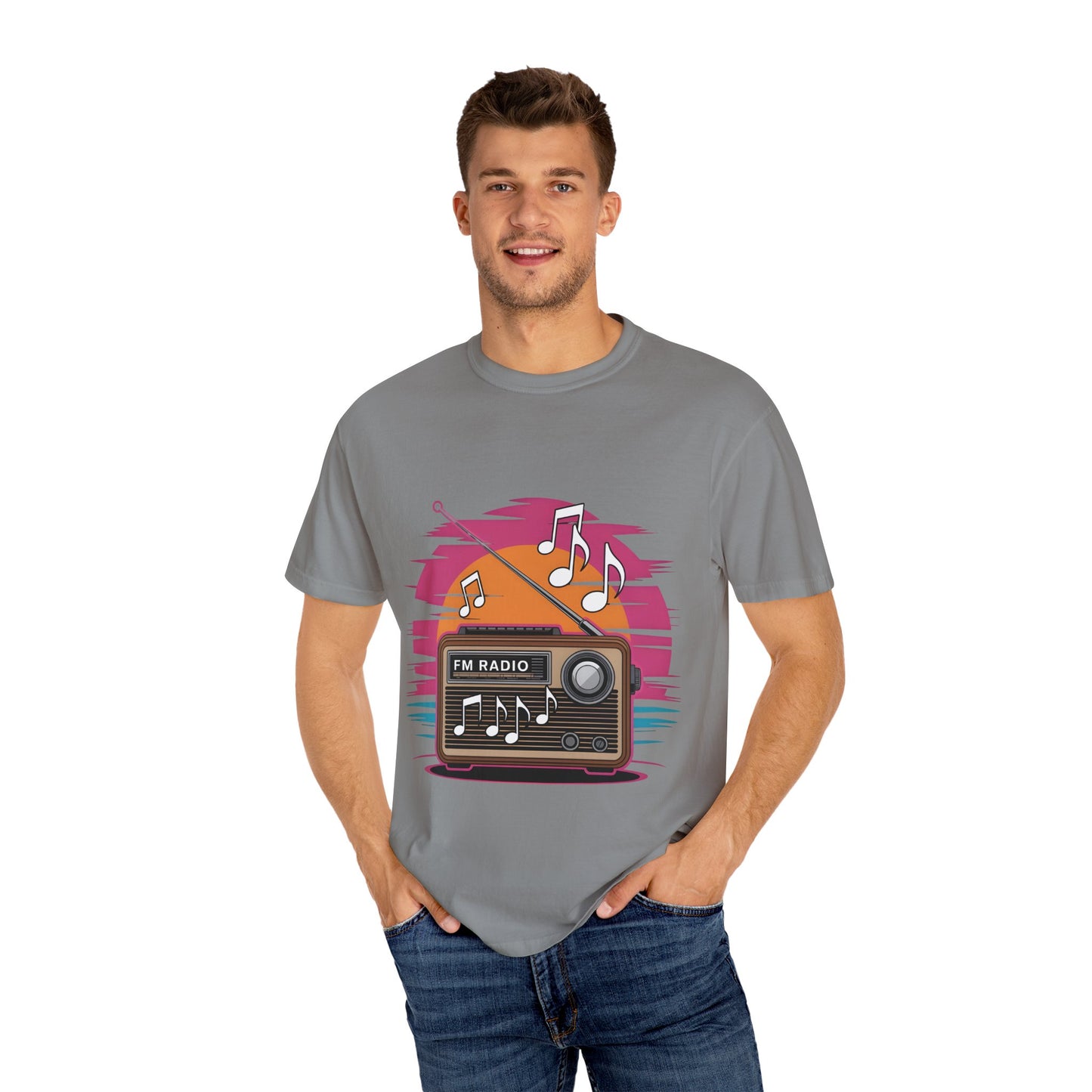 🎶 Retro Radio Vibes T-Shirt – Vintage-Inspired Music Tee for Summer Style & Good Times