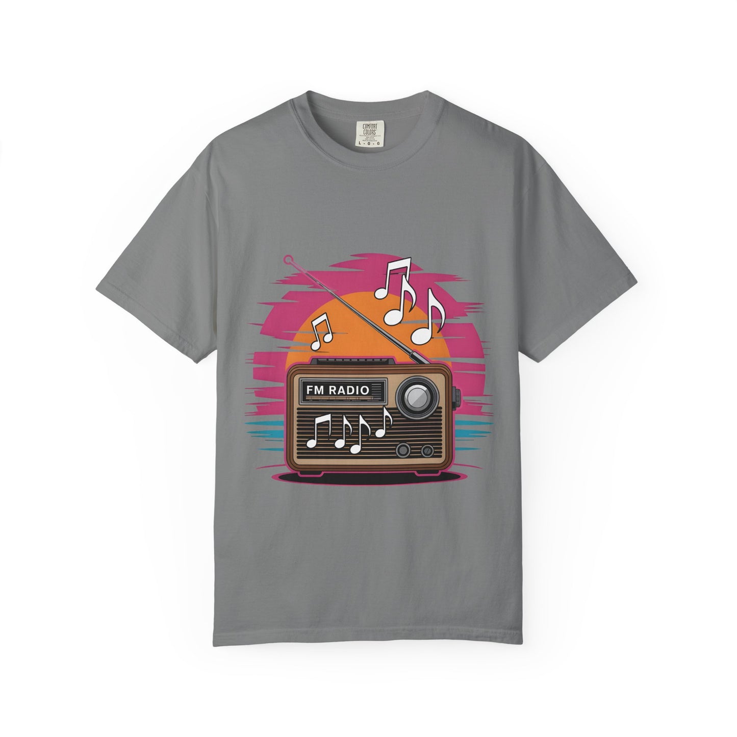🎶 Retro Radio Vibes T-Shirt – Vintage-Inspired Music Tee for Summer Style & Good Times