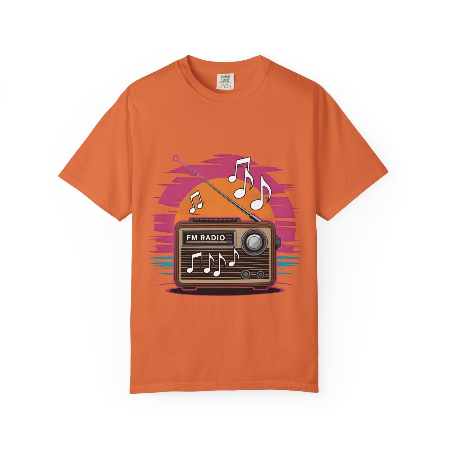 🎶 Retro Radio Vibes T-Shirt – Vintage-Inspired Music Tee for Summer Style & Good Times