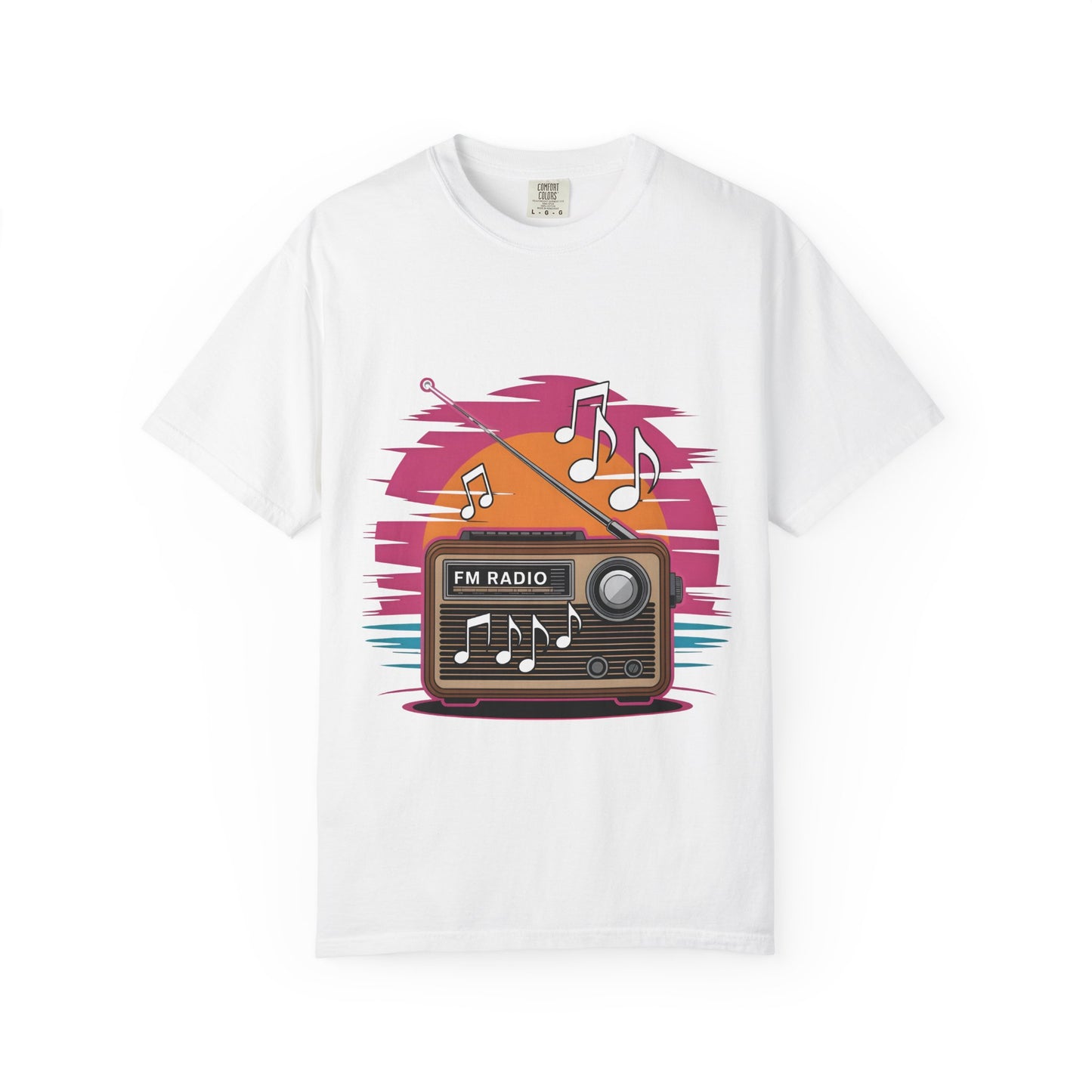 🎶 Retro Radio Vibes T-Shirt – Vintage-Inspired Music Tee for Summer Style & Good Times