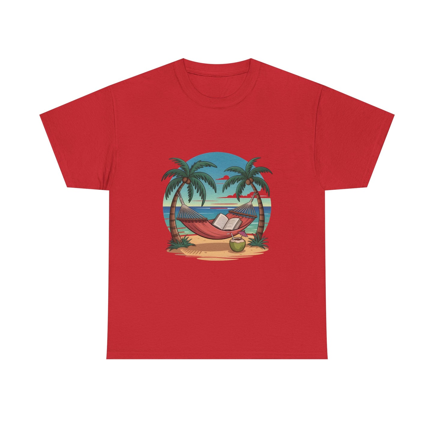 π΄ Tropical Hammock Unisex T-Shirt β Relaxed Fit Beach Tee for Travel, Summer & Everyday Vibes π