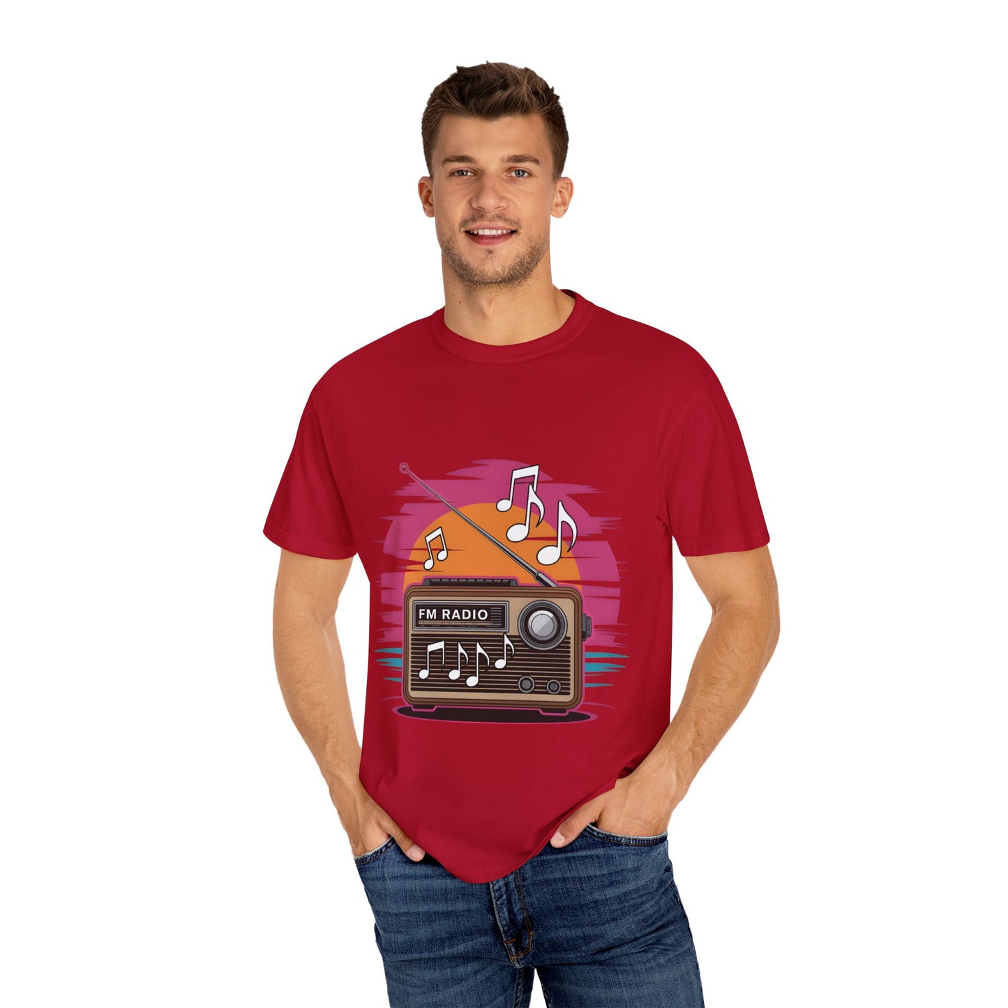 🎶 Retro Radio Vibes T-Shirt – Vintage-Inspired Music Tee for Summer Style & Good Times