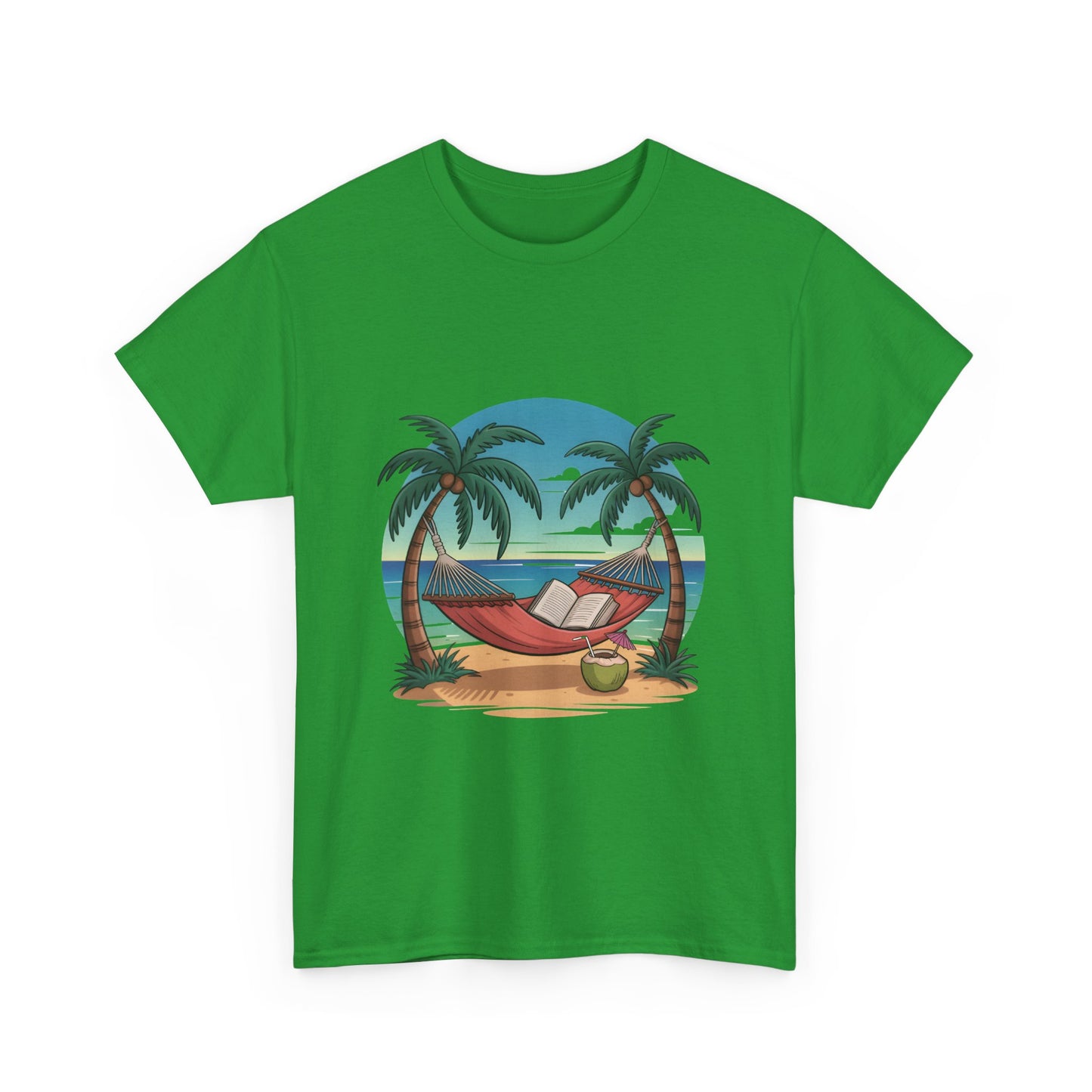 🌴 Tropical Hammock Unisex T-Shirt – Relaxed Fit Beach Tee for Travel, Summer & Everyday Vibes 🌞