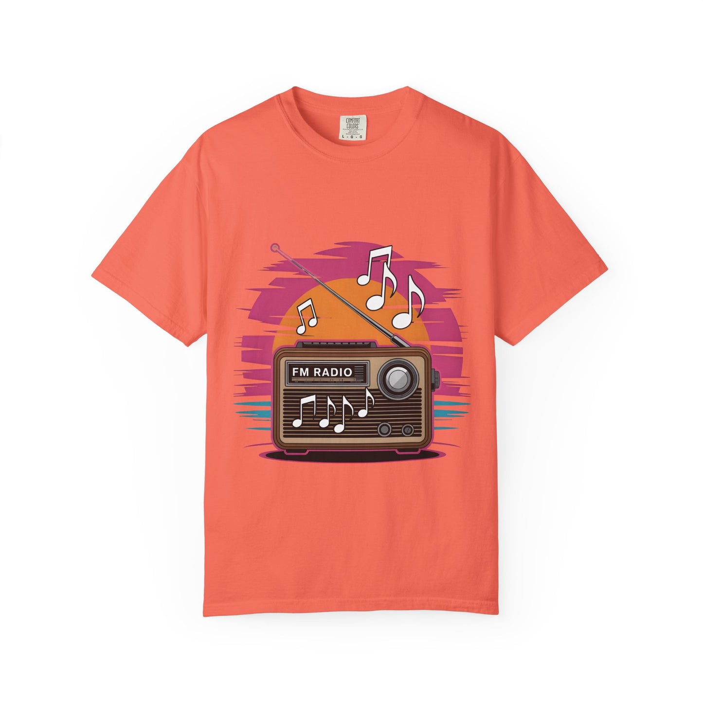 🎶 Retro Radio Vibes T-Shirt – Vintage-Inspired Music Tee for Summer Style & Good Times