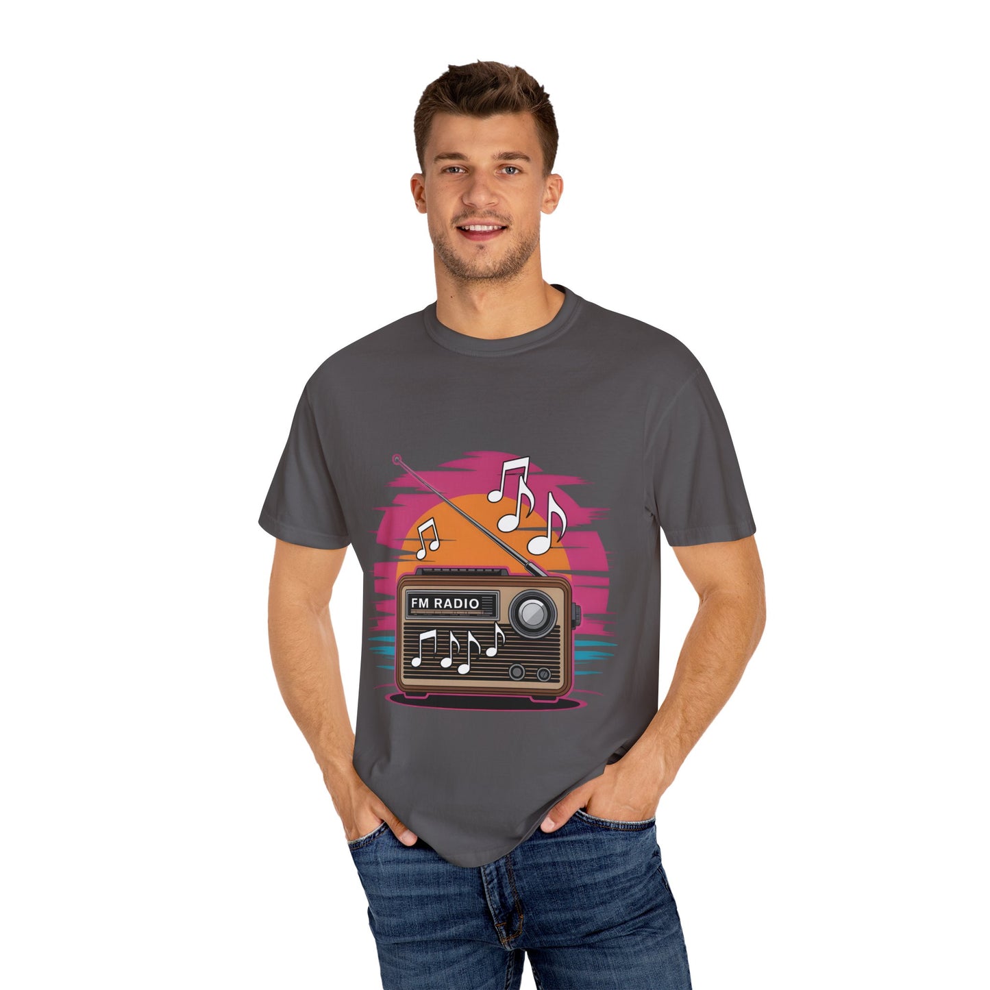 🎶 Retro Radio Vibes T-Shirt – Vintage-Inspired Music Tee for Summer Style & Good Times