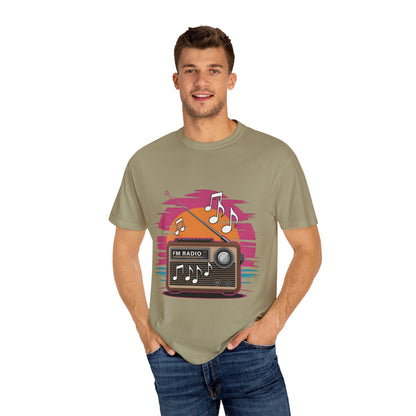 🎶 Retro Radio Vibes T-Shirt – Vintage-Inspired Music Tee for Summer Style & Good Times