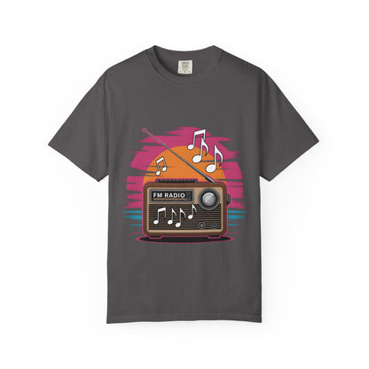 🎶 Retro Radio Vibes T-Shirt – Vintage-Inspired Music Tee for Summer Style & Good Times