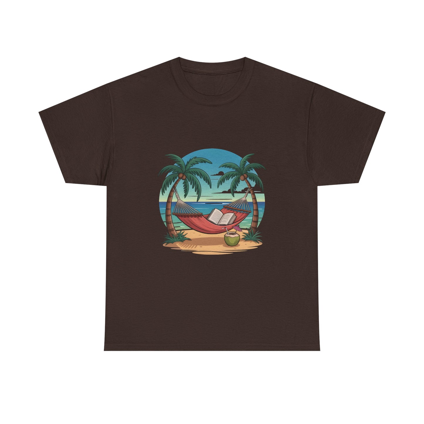 🌴 Tropical Hammock Unisex T-Shirt – Relaxed Fit Beach Tee for Travel, Summer & Everyday Vibes 🌞