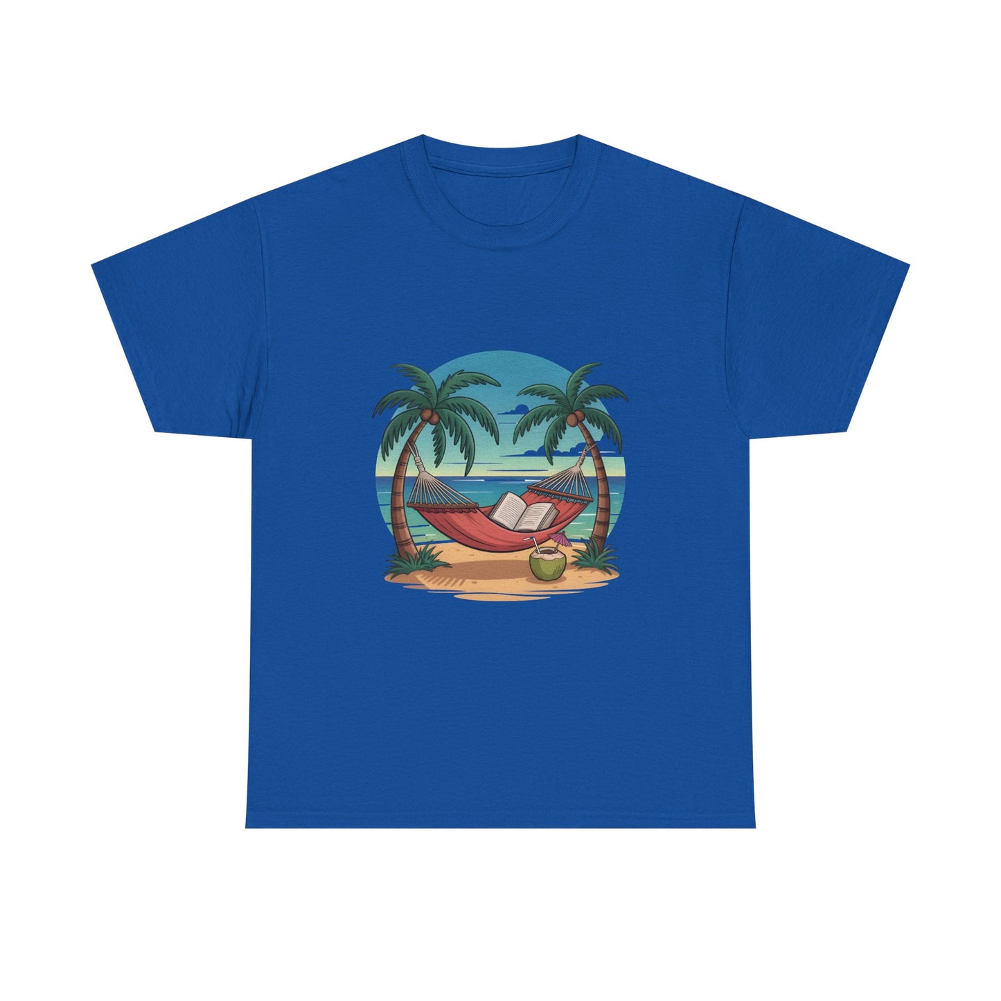 🌴 Tropical Hammock Unisex T-Shirt – Relaxed Fit Beach Tee for Travel, Summer & Everyday Vibes 🌞