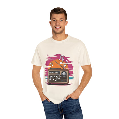 🎶 Retro Radio Vibes T-Shirt – Vintage-Inspired Music Tee for Summer Style & Good Times