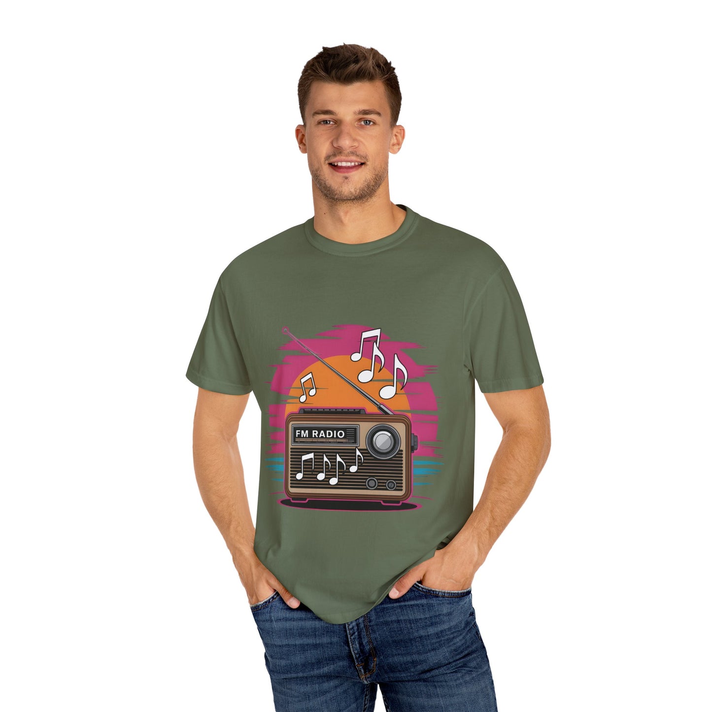 🎶 Retro Radio Vibes T-Shirt – Vintage-Inspired Music Tee for Summer Style & Good Times