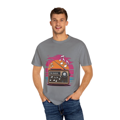 🎶 Retro Radio Vibes T-Shirt – Vintage-Inspired Music Tee for Summer Style & Good Times
