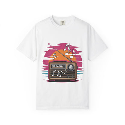🎶 Retro Radio Vibes T-Shirt – Vintage-Inspired Music Tee for Summer Style & Good Times