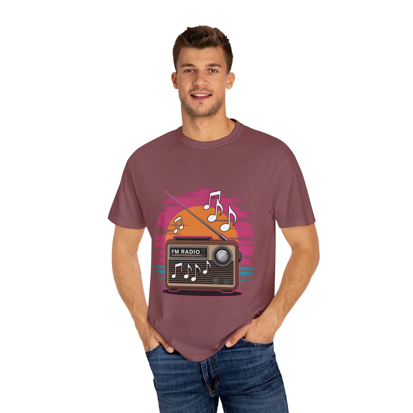 🎶 Retro Radio Vibes T-Shirt – Vintage-Inspired Music Tee for Summer Style & Good Times