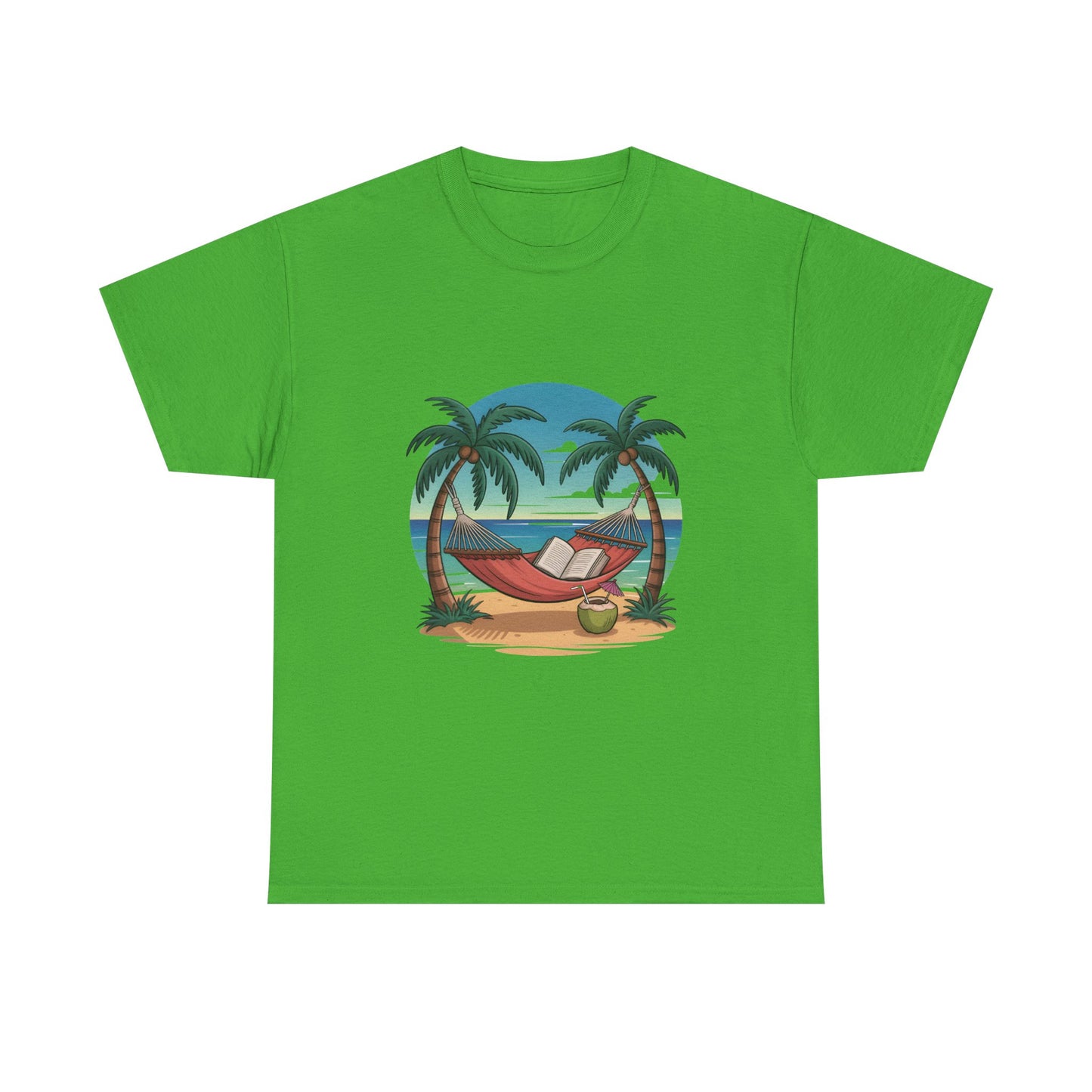 🌴 Tropical Hammock Unisex T-Shirt – Relaxed Fit Beach Tee for Travel, Summer & Everyday Vibes 🌞