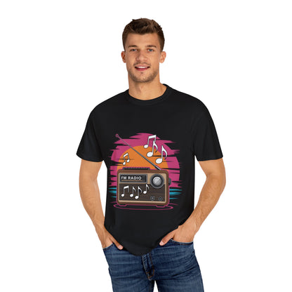 🎶 Retro Radio Vibes T-Shirt – Vintage-Inspired Music Tee for Summer Style & Good Times
